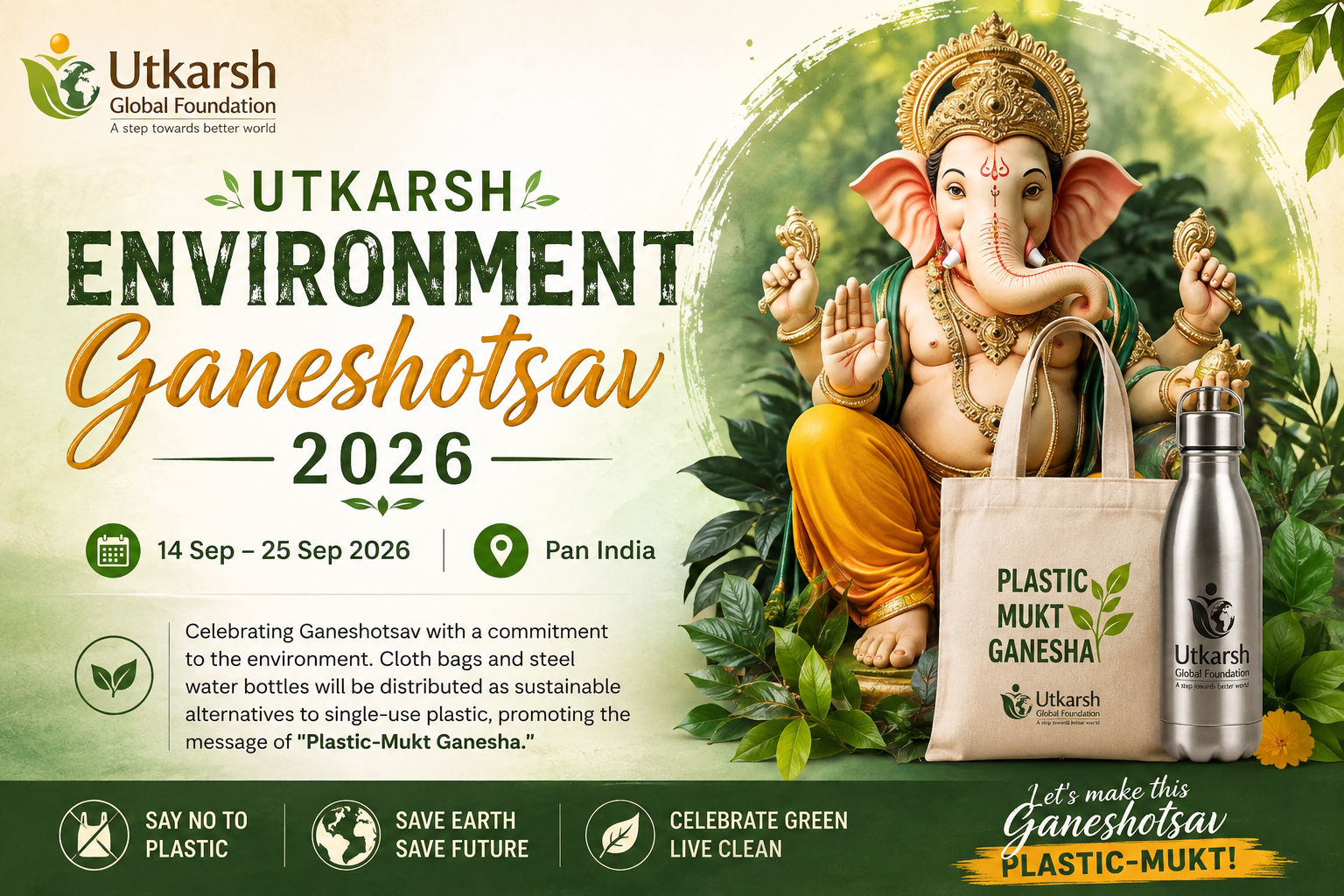 Utkarsh Environment Ganeshotsav 2026